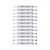 Marcadores artisticos Filgo Alloy x12 tonos frios - comprar online