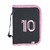 Cartuchera 1 piso desplegable Filgo starpak futbol negro - comprar online
