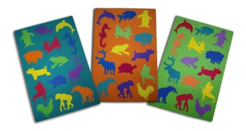 Encastre goma eva animaes - Eva Magic - comprar online