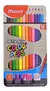 PINTURITAS MAPED COLOR PEPS * 12 U. LATA