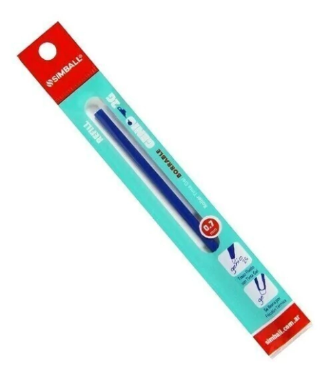 TANQUE SIMBALL GENIO BORRABLE X1 UNIDAD - comprar online