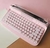 TECLADO IBICRAFT VINTAGE BLUETHOOT PINK IBI CRAFT - comprar online