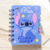 LIBRETA ANOTADOR STITCH CELESTE - comprar online