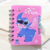 LIBRETA ANOTADOR STITCH ROSA - comprar online