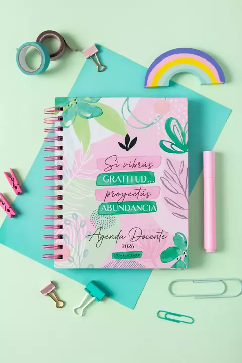 Agenda Docente 2026 Gratitud - Punto cero - comprar online