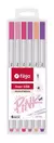 Microfibra Filgo liner 038 0,4 mm estuche x6 colores pink - comprar online