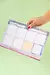 Organizador semanal de escritorio - ROSA - Punto Cero - comprar online