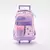 Mochila Con Carro Fw - Rainbow Lila