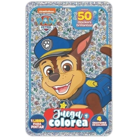 Set juega y colorea Paw Patrol - comprar online