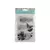 Sello Siliconado cristal 4x5 BUTTERFLY Ibi craft