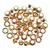 OJALILLOS ALUMINIO (EYELET) 50 Pcs ORO IBI CRAFT