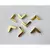 PROTECTORES METALICOS DE ESQUINAS 8 pcs ORO IBI CRAFT en internet