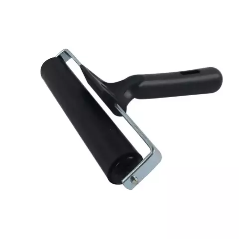 RODILLO DE GOMA C/APOYO P/ GRABADO/XILOGRAFIA 15cm - IBI CRAFT - comprar online