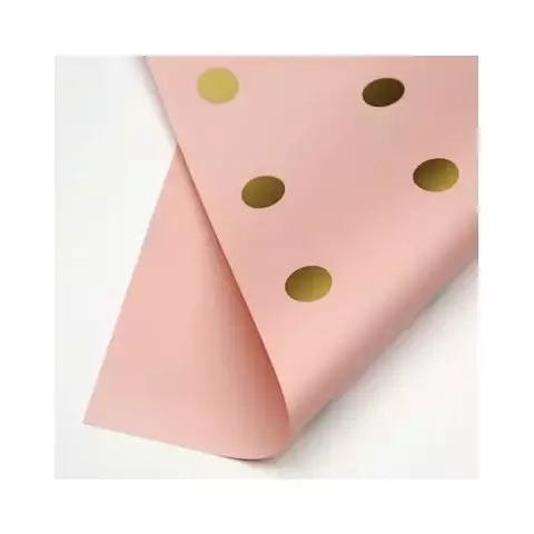 PAPEL COREANO 57 X 57cm ROSA / ROSA LUNARES ORO - IBI CRAFT - comprar online