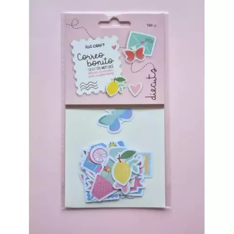 DIE CUTS 180grs 33 DISEÑOS CORREO BONITO IBI CRAFT