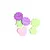GOMA EVA FORMAS AUTOAD. CORAZONES-SOLES x 48pcs. - comprar online