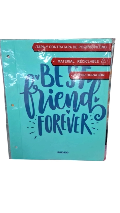 CARPETA N3 2 TAPAS RIDEO LOVELY - comprar online