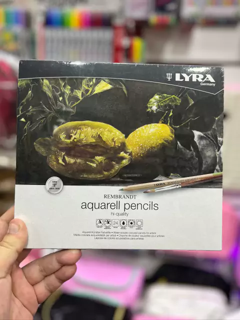 Lápices Lyra Rembrandt Acuarelables lata x 24