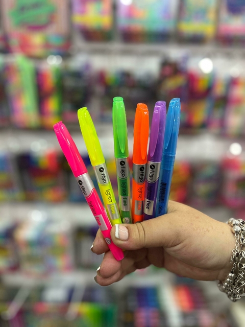 Resaltadores fluo Filgo pack x6