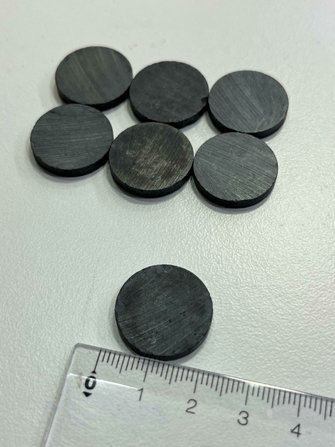 IMANES CIRCULARES 20 MM X UN.