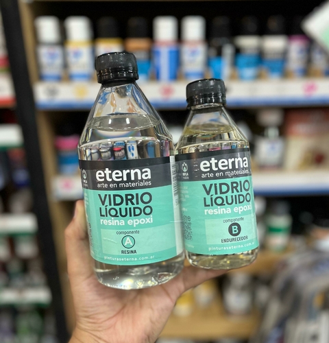 Vidrio liquido/ Resina Epoxi kit 750ml