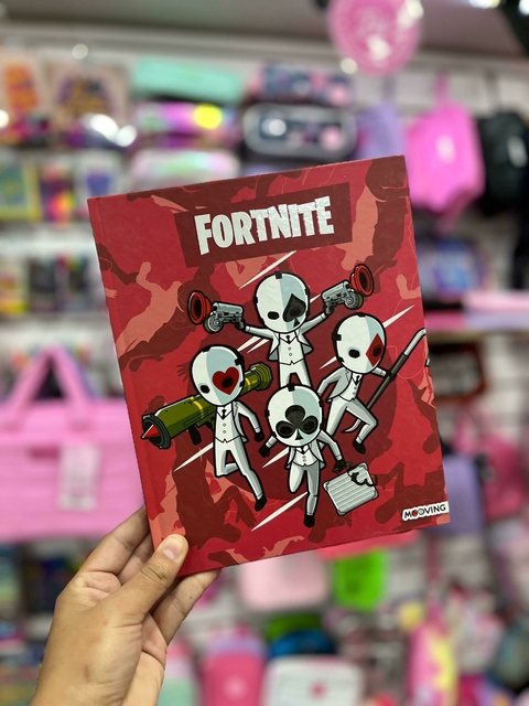 CUADERNO 19X24 ABC MOOVING FORNITE
