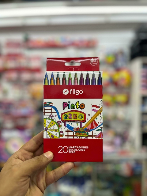 Marcador filgo 2220 x 20u