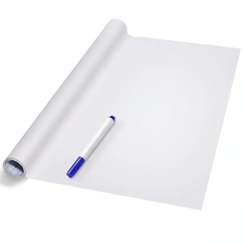 Rollo Autoadhesivo Contac Pizarra blanco / negro x metro - comprar online