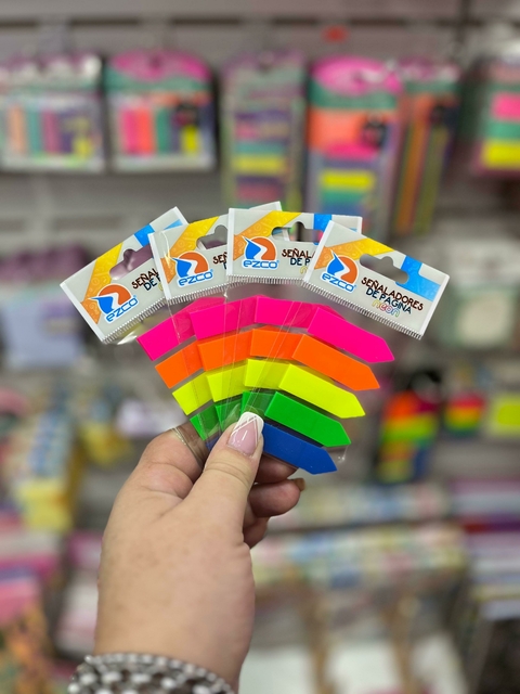 Banderitas plasticas Ezco adhesivas flecha x 125un - comprar online