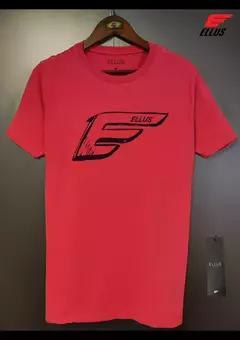 009-006 Camiseta Ellu - Vermelha E