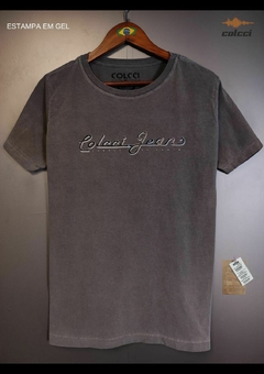 008-005 Camiseta COLCCI - CINZA JEANS