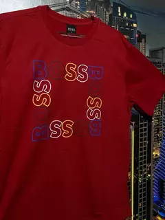 009-007 Camiseta Boss - Vermelha - comprar online