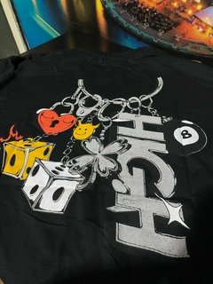 016-001 Camiseta Thug - Preta - comprar online