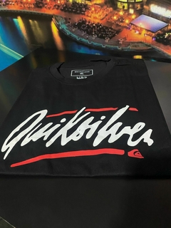 008-005 Camiseta Quikisilver - Preta - comprar online