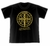 Camiseta Católica Medalha de São Bento Dourado - Cód. 1018