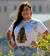 Camiseta Católica Aparecida Floral - Cód. 1371 - comprar online