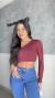 Imagem do Cropped Manga Nula
