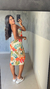 Vestido Ianca - Estampa Laranja na internet