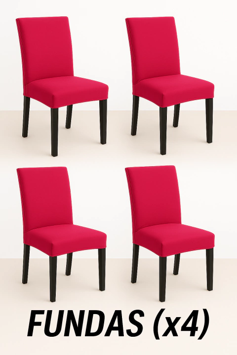 x4 FUNDAS DE SILLAS (PROMO) - comprar online