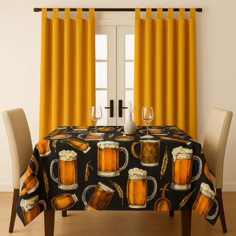 Mantel Ecocuero + Cortina de Paños - comprar online