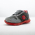 Zapatilla Deportiva Urbana Toy Gris y Rojo (talle 20 al 26) Art I101 - comprar online