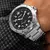 Relógio Orient Masculino MBSS1155A P2SX Fundo Preto + Calendário - comprar online