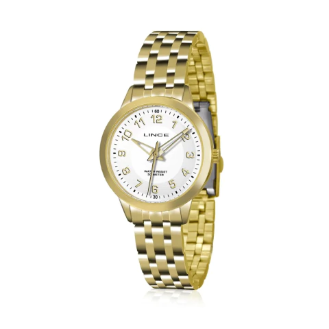 Relógio Lince Dourado Feminino LRGH026L B2KX - comprar online