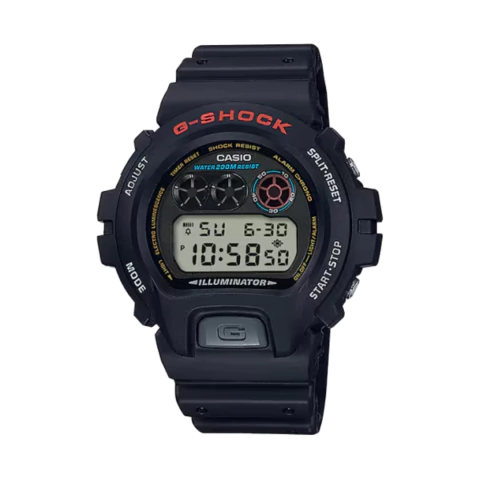 Relógio G-Shock Digital Masculino DW-6900-1VDR - comprar online