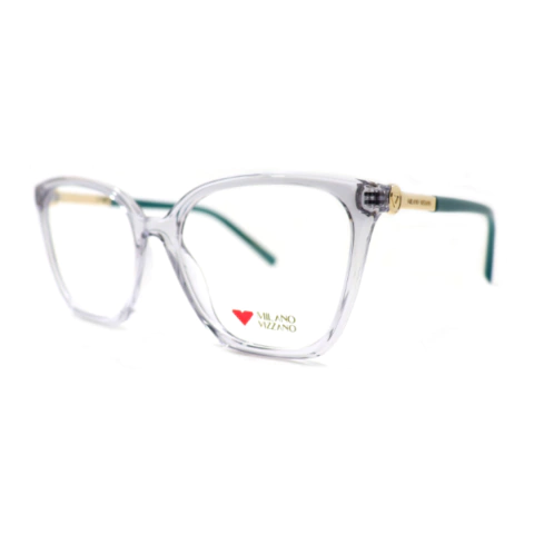 Armação Milano Vizzano Acetato Feminina Ouro 186 - comprar online