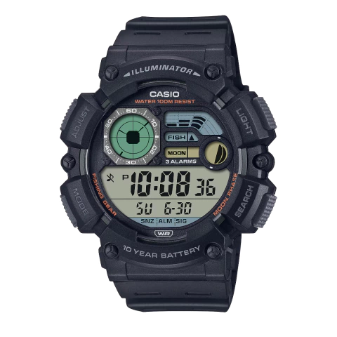 Relógio Casio Digital Dados Lunares WS-1500H-1AVDF - comprar online