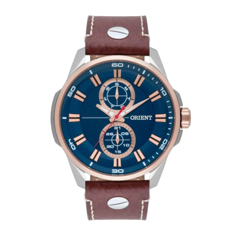 Relógio Orient Pulseira de Couro MTSCM004 D1MB - comprar online