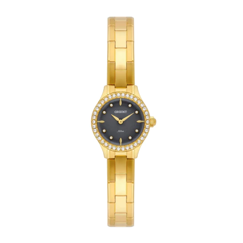 Relógio Orient Dourado Pequeno FGSS0218 G1KX - comprar online