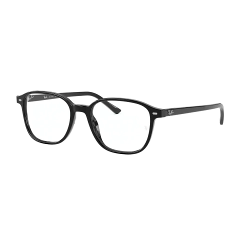 Armação Ray-Ban RB 5393 Leonard 2000 Acetato Preto Grau 51 17 145 - comprar online
