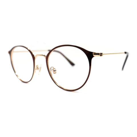 Armação Milano Vizzano Metal Redondo 66/RX 49 21 143 - comprar online